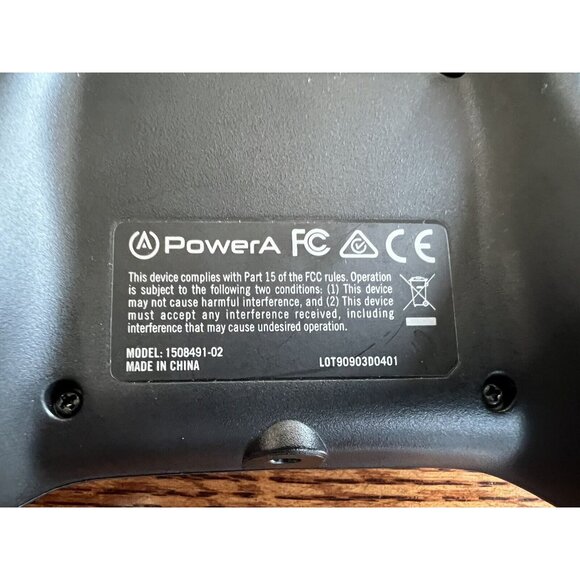 Power A Xbox One Wired Controller Black 1508491-02 - Picture 5 of 6